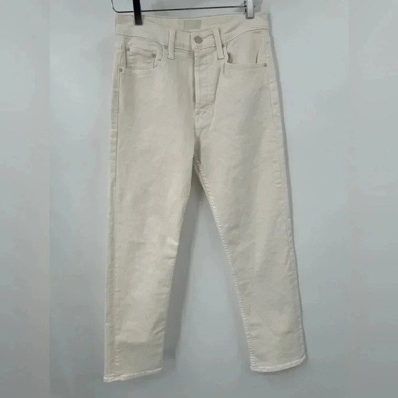 MOTHER The tomcat ankle cream puffs size 29 B1861 - Picture 3 of 7